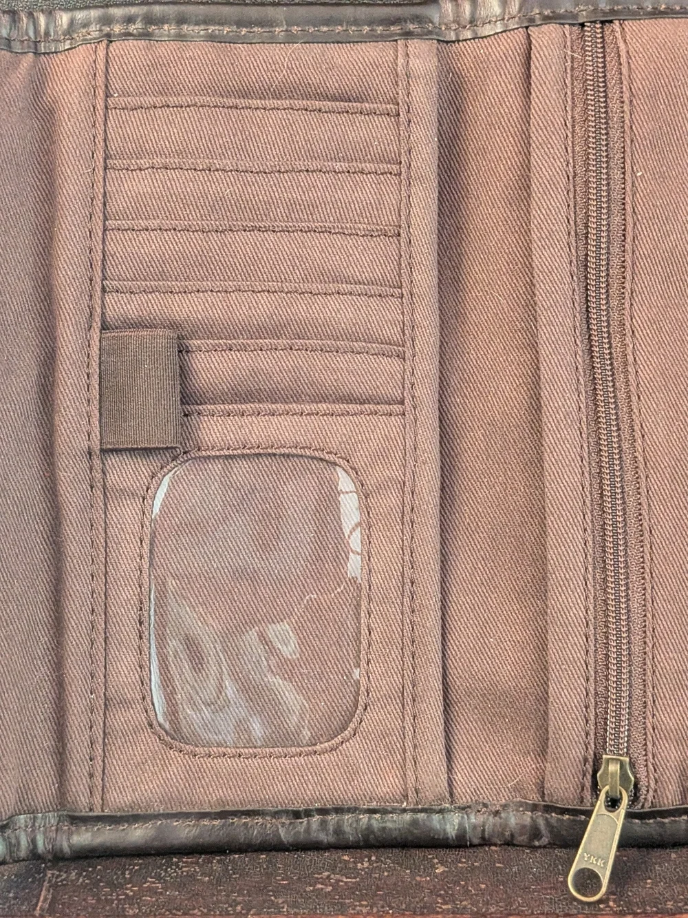 Duluth Trading Co. Canvas & Leather Travel Wallet / EDC Organizer